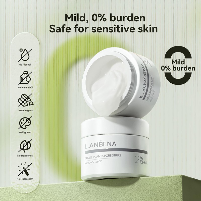 LANBENA Blackhead Remover, Nose Pore Strips for Blackheads, Black Head