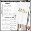 Water Soluble Embroidery Stabilizer 3 Sheets Water Soluble Stabilizer for