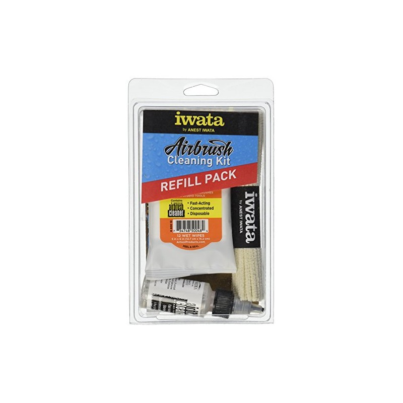 Iwata-Medea Airbrush Cleaning Kit Refill Pack