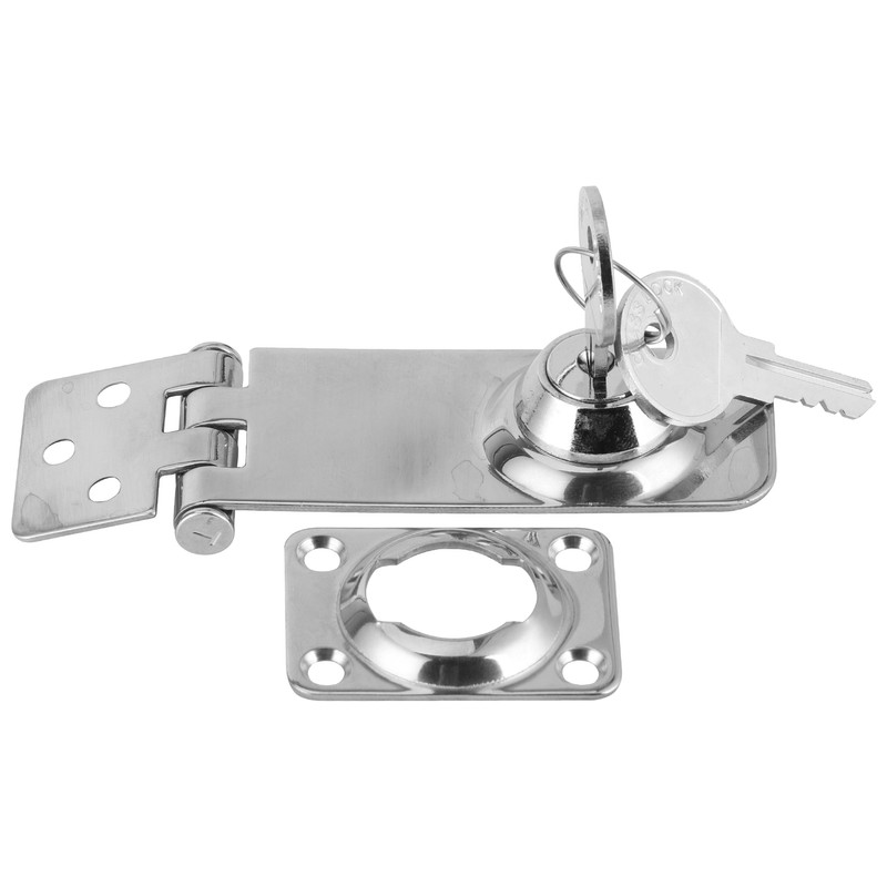 Keyed Hasp Locks Stainless Steel Locking Hasp Latch for Boat