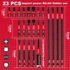 GEINXURN Impact Tough Magnetic Mixed 23Pack Insert Driver Bits, S2