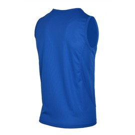 V VICROAD Men’s Lightweight Tank Top Undershirt Quick Dry Athletic Sleeveless Shirts S-4XL, Royal, XXXX-Large