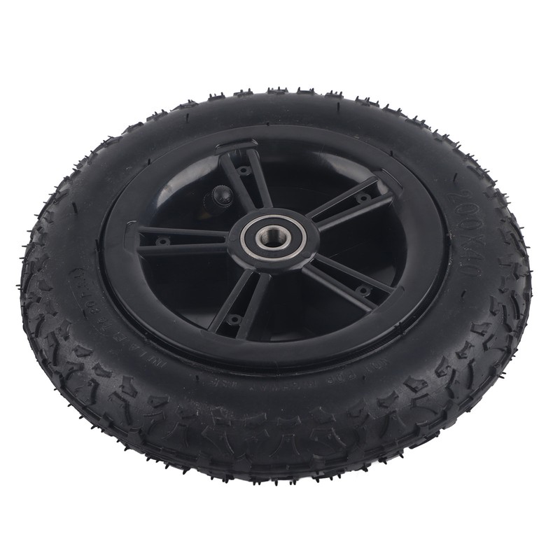 8in Electric Scooter Tire with Wheel Hub Inflation E‑Bike Rubber