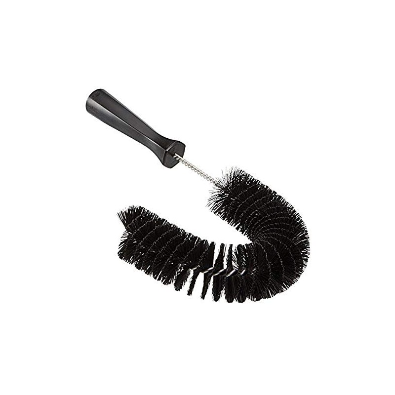 Vikan 53729 Hook Brush - 14.17-Inch Curved BPA-Free Pipe, Tube,