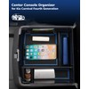 FIILINES Center Console Organizer for Kia Carnival MPV 2022-2025, ABS