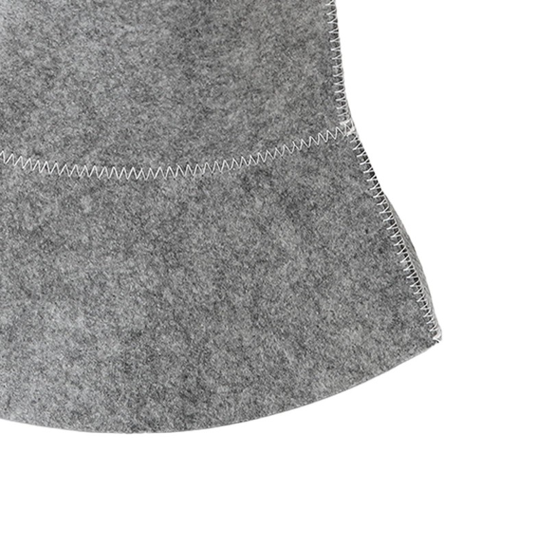 2 Pieces Sauna Hat Felt Bath Hat Vaporarium Hat Absorbent