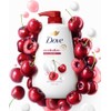 Dove Revitalize Gel de Baño, Cereza y Leche de Chía,