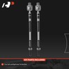 A-Premium 2 x Front Inner Tie Rod Ends, Compatible with