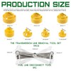 Keadic 17 Pcs Quick Disconnect Tools Kit Contains 2 in