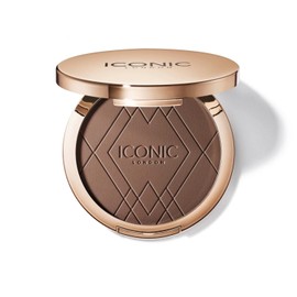 ICONIC LONDON Ultimate Bronzing Powder | Silky Powder, Flawless Matte Finish Bronzer Cruelty-Free, Vegan Makeup, (Rich Bronze) 0.59 oz