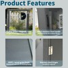 BplusZ Little Library Box Outdoor Waterproof HDPE Book Storage Small