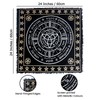 OCTAZI Altar Table Cloth Tarot Cards Bandana Tablecloth Wiccan Altar