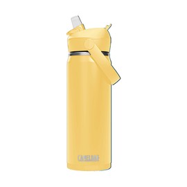 CamelBak Thrive Flip Straw Insulated Stainless Steel Water Bottle Yellow Bloom, 20oz