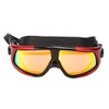 Adult Large Frame Waterproof Antifog Swimming Goggles Electroplate Plain Glass