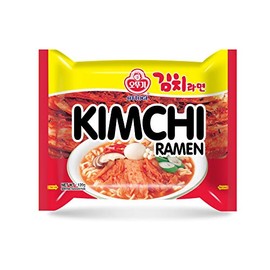 OTTOGI KIMCHI RAMEN- Korean Style Instant Noodle - Tasty and Tangy and Kimchi Noodles (120g) - 10 Pack