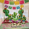 Honoson 6 Pcs LED Cactus Light Cinco De Mayo Decorations