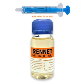 CMI Microbial Rennet Coagulant Cuajo Caglio Presüre Lab add 3ml for 10 L of milk
