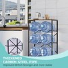 ybaymy 5 Gallon Water Jug Holder, 4-Tier 6-Tray Heavy Duty