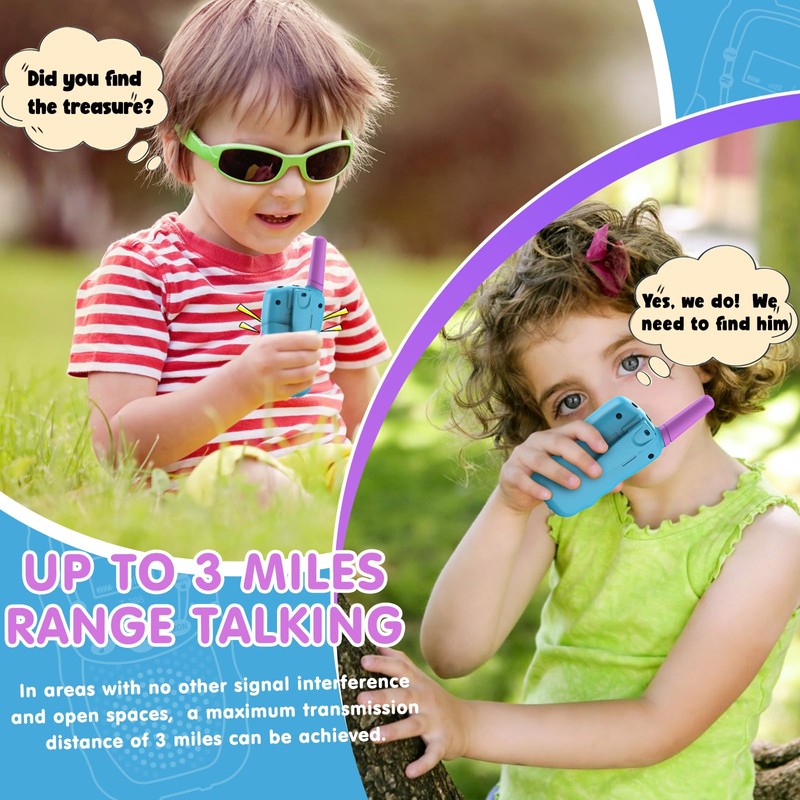 Selieve Toys for 3-14 Year Old Children's, Walkie Talkies for