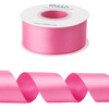 Ribbli Hot Pink Double Faced Satin Ribbon,1-1/2” x Continuous 25