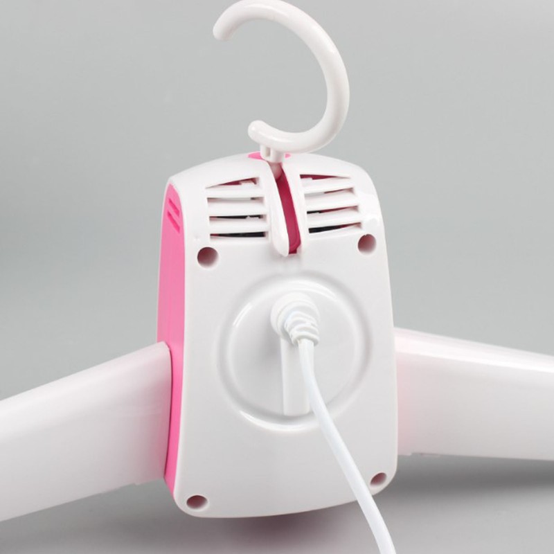 Portable Travel Electric Clothes Dryer Hanger Smart Shoes Clothes Rack