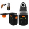 3-in-1 Dust Collector with Laser Level, Wall Mount Bracket, Electric