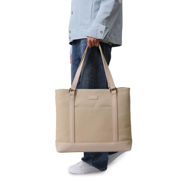 Barsine Women's Laptop Bag for Women Laptop Bag, khaki