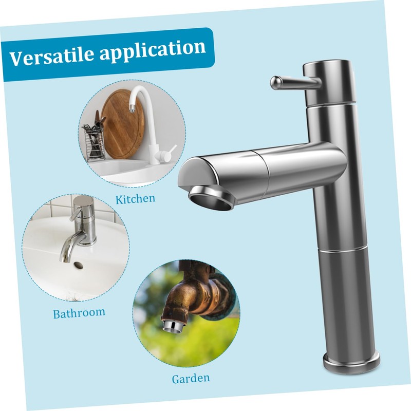 Operitacx 4sets 8pcs Faucet Adapter Kit Durable Faucet to Hose