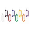 WEDO 262811899 Key Ring for Labelling, Various Colours, Pack of