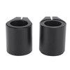 2pcs 1in High Temp Exhaust Clamp Aluminum Butt Joint Exhaust
