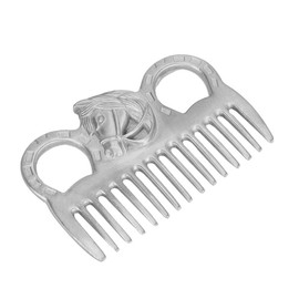 Metal Mane Comb Mane Comb for Horses Portable Horse Mane and Tail Comb Care Tool for Cleaning Hair Removal of Loose Hair