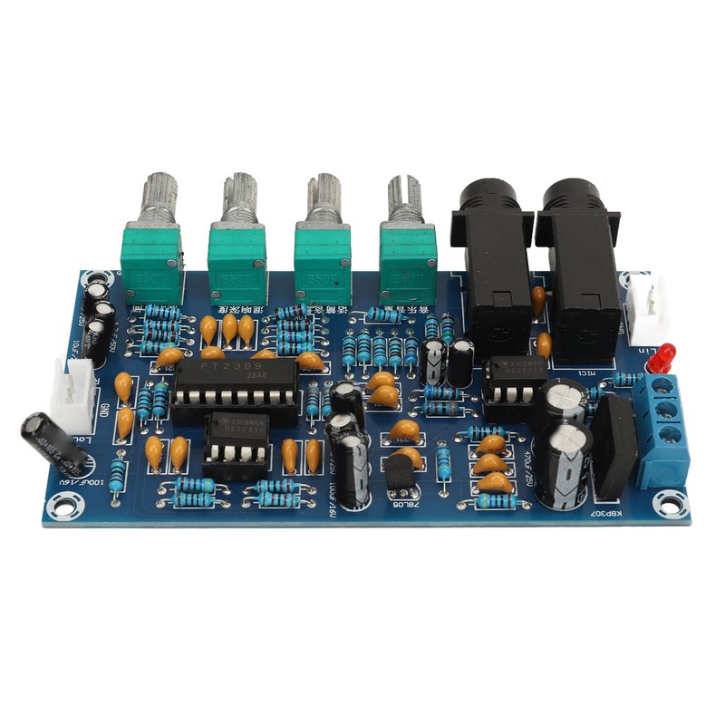 Reverberation Board Microphone Reverb Plate PT2399 Chip PCB Microphone Reverb