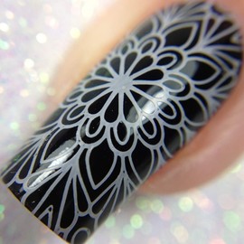 Twinkled T Stamping Polish Opaque in 1 Coat Ghosted (Gray)