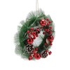 Christmas Wreath Hand Made Simulation Pine Cone Wreath Christmas Gift