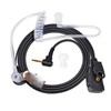 HYS Surveillance Earpiece with mic, T460 T800 T400 2 Way