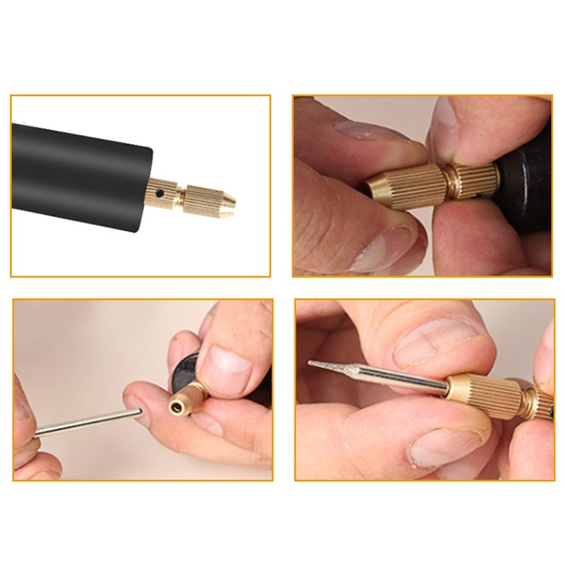 0.7-1.3mm Adjustable Micro Electric Handheld Portable Hand Drill, Portable Small