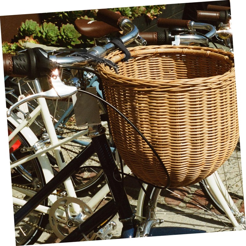 Kisangel 1pair Adjustable Bike Basket Strap for Boys and Girls