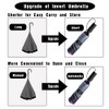 LANBRELLA Umbrella Compact Inverted Folding Umbrellas Auto Open Auto Close