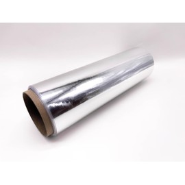IlMondoMall Wrapping Sheet, Plain, Cutting Sheet, With Air Grooves (Plated Silver, A4)