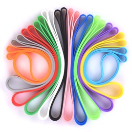 Towel Bands Large Silicone Rubber Bands, Towel Bands for Cruise Chairs - 12 Inch Elastic Rubber Wrapping Bands for Pool Chairs Books Outdoor Gear Packing (8Inch-12Pcs)