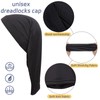 2 Pieces Dreadlock Cap Tube Locs Cap Long Braid Cap