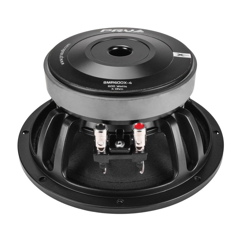 PRV AUDIO 8 Inch Midrange Speaker 8MR600X-4, 600 Watts 4