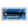 Cruiser Accessories 30830 Diamond Plate License Plate Frame, Chrome