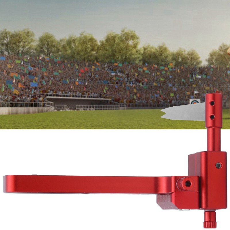 Aluminum Alloy Steel Plate Adjustable Arrow Rest for Outdoor Archery