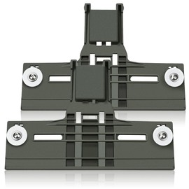 Romalon Upgraded W10350375 Dishwasher Upper Rack Adjuster Parts 1.2in Dia Wheels W10712395 AP5957560 3516330 AP595756 fit for Kenmore 665 Whirlpool Dishwasher WDT750SAHZ0 WDT730PAHZ0 2 Pack