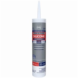 10.1 oz Clear Tub & Tile Caulk Sealant, Mfr: 810534-A