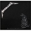 METALLICA BLACK ALBUM Woven Sew-On Patch 10 x 10 CM