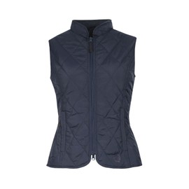 HORZE Womens Classic Quilted Vest - Peacoat Dark Blue - 4