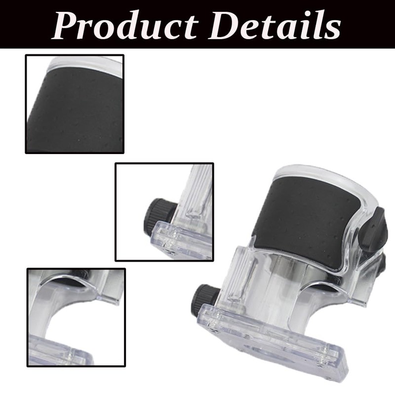 Electric Hand Trimmer Wood Router Base with Quick Fixation, Protective