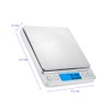Báscula Digital de Precisión Lincky 0.1g a 500g, Balanza Electrónica